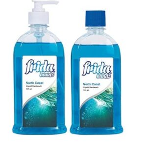 frida hands north coast liquid hand soap with pump 520 gm with north coast liquid hand soap bottle 5 61.8